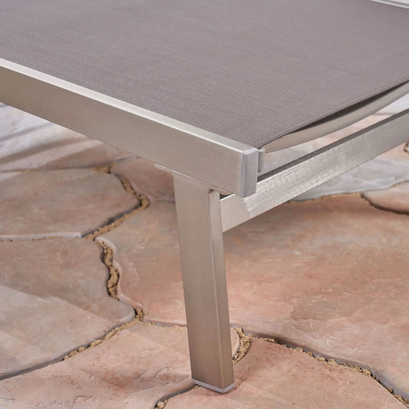 Oxton Chaise Lounge Stylish Outdoor Seating by HouseOfZazla