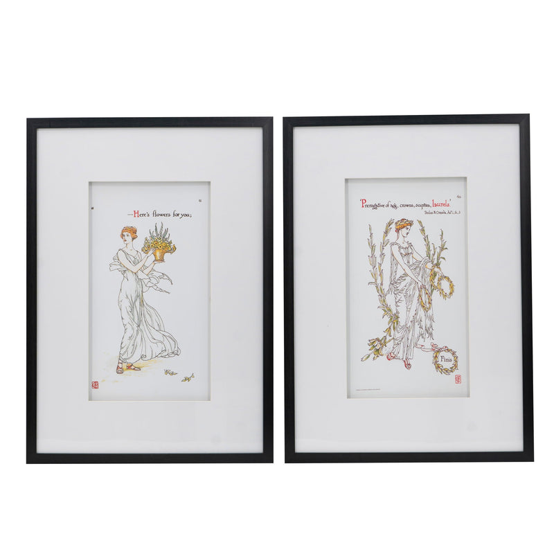 Black White Framed Print Wall Art Set with MDF & Glass - 20x28 in, photo 11 of 11