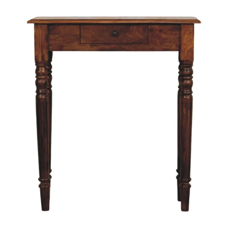 Turned Legs Drawer Console Table by Unique Piece Furniture