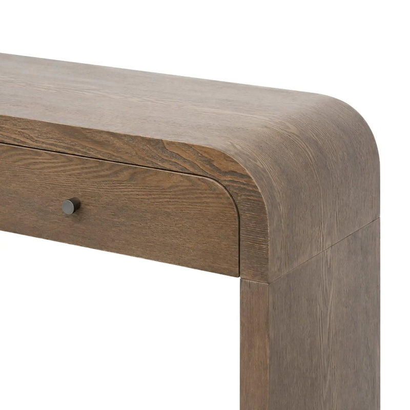 Dark Table with 3-Drawer Storage by HouseOfZazla