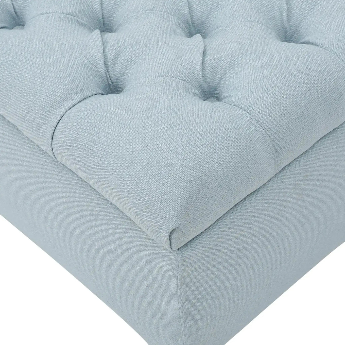 Glouster Contemporary Storage Ottoman with Button Tufted Design by HouseOfZazla