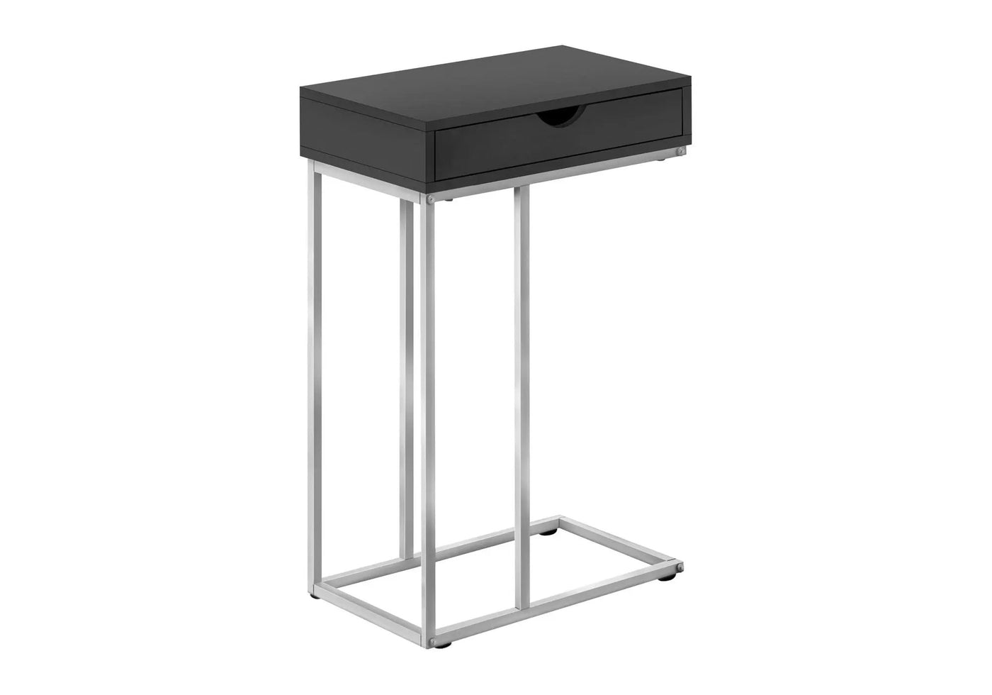 Accent Table, C - Shaped Contemporary & Modern Design by HouseOfZazla
