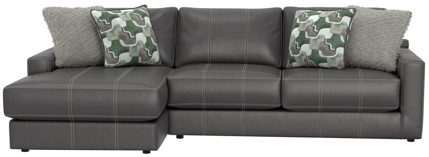 Minori - Italian Leather Sectional by Unique Piece Furniture