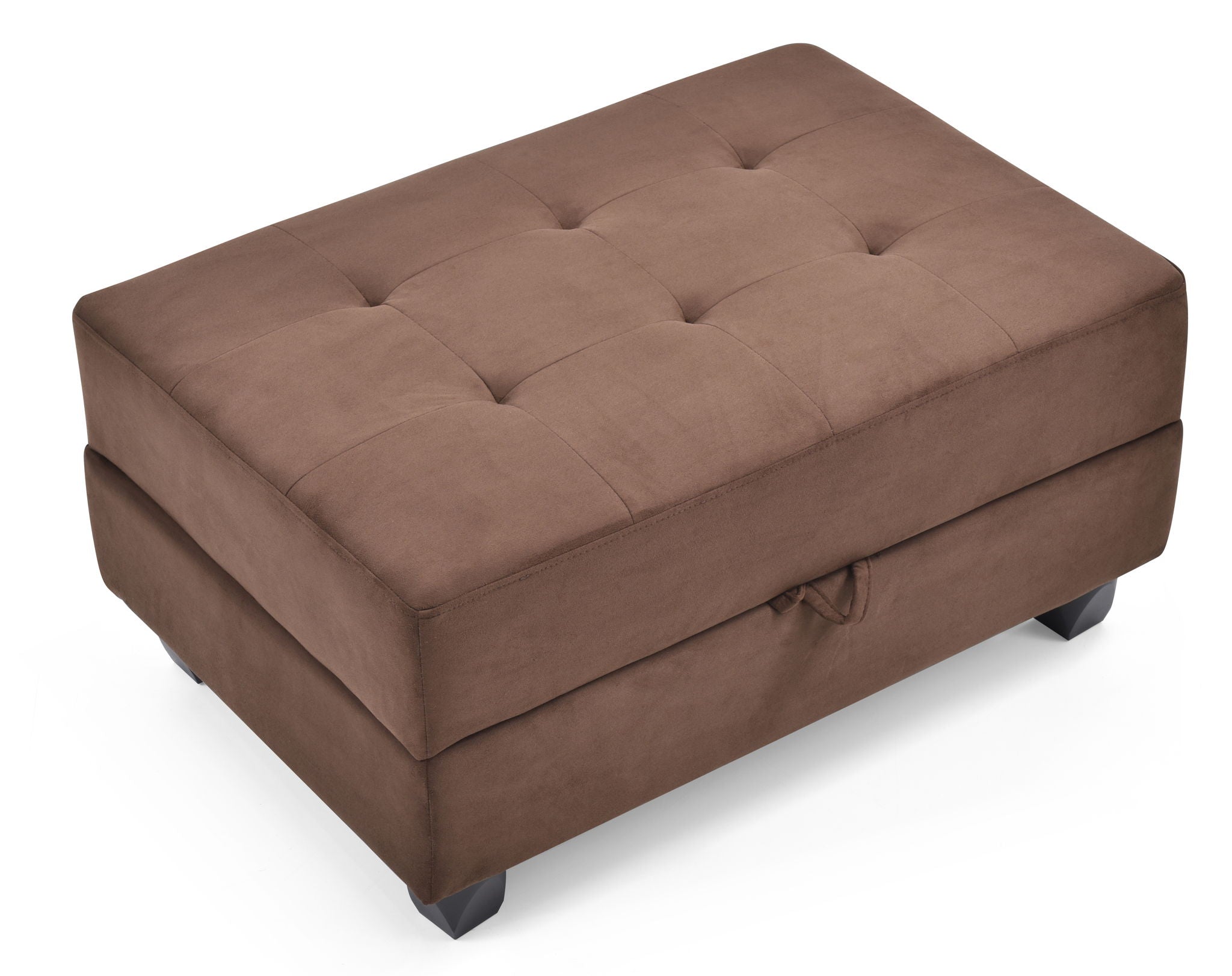 Stylish Storage Contemporary Ottoman by Unique Piece Furniture