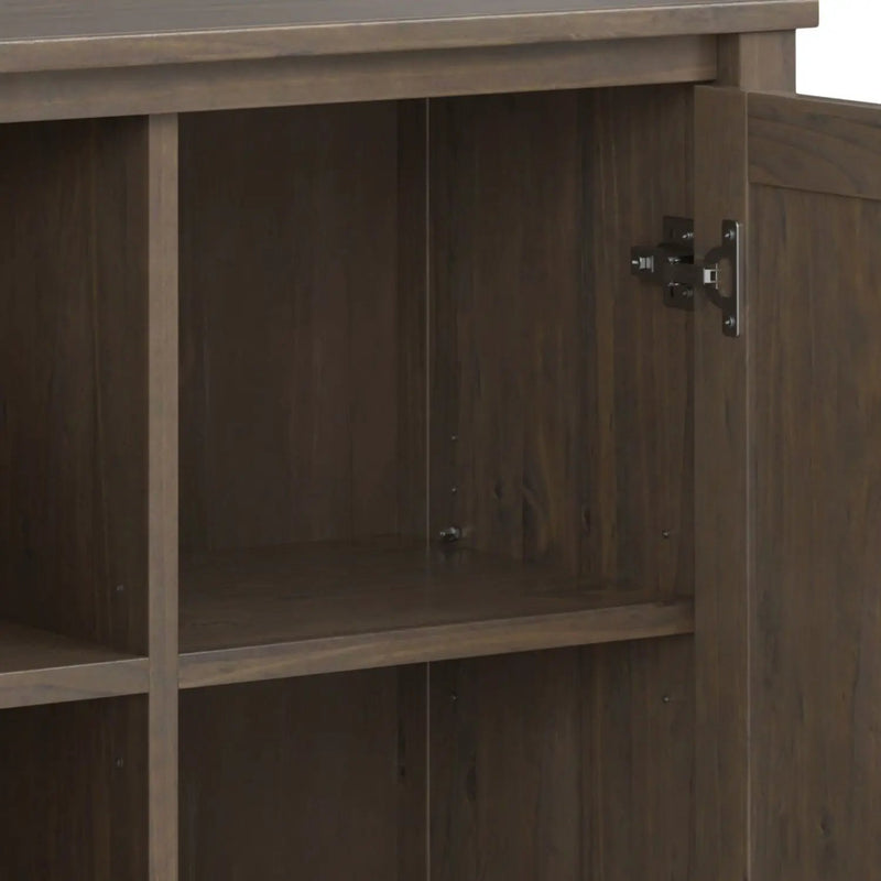 Lev - Low Storage Cabinet - Smoky Brown by Unique Piece Furniture
