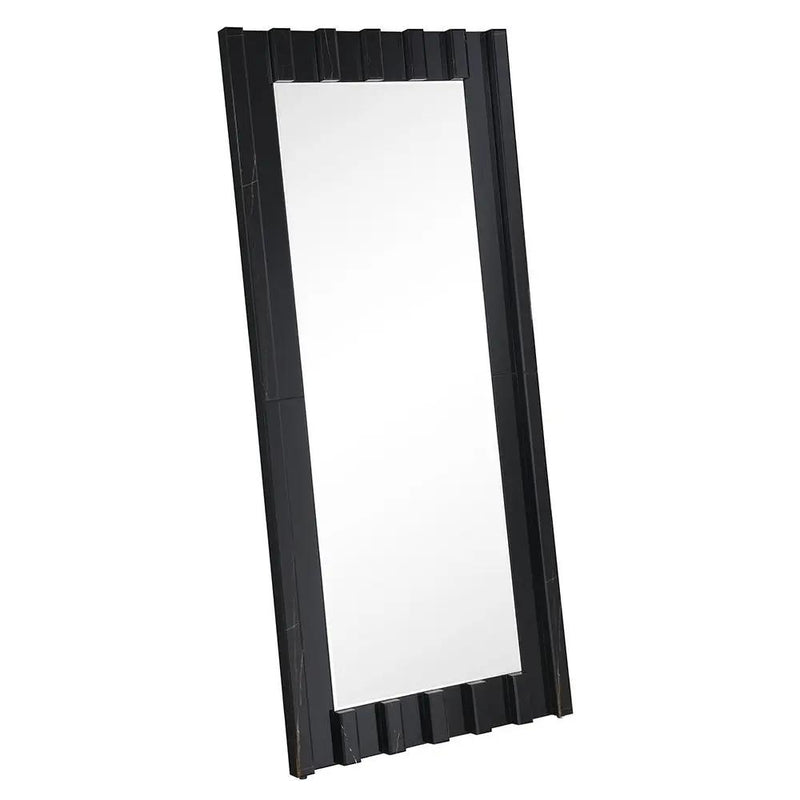 Dara - Floor Mirror - Black by Unique Piece Furniture