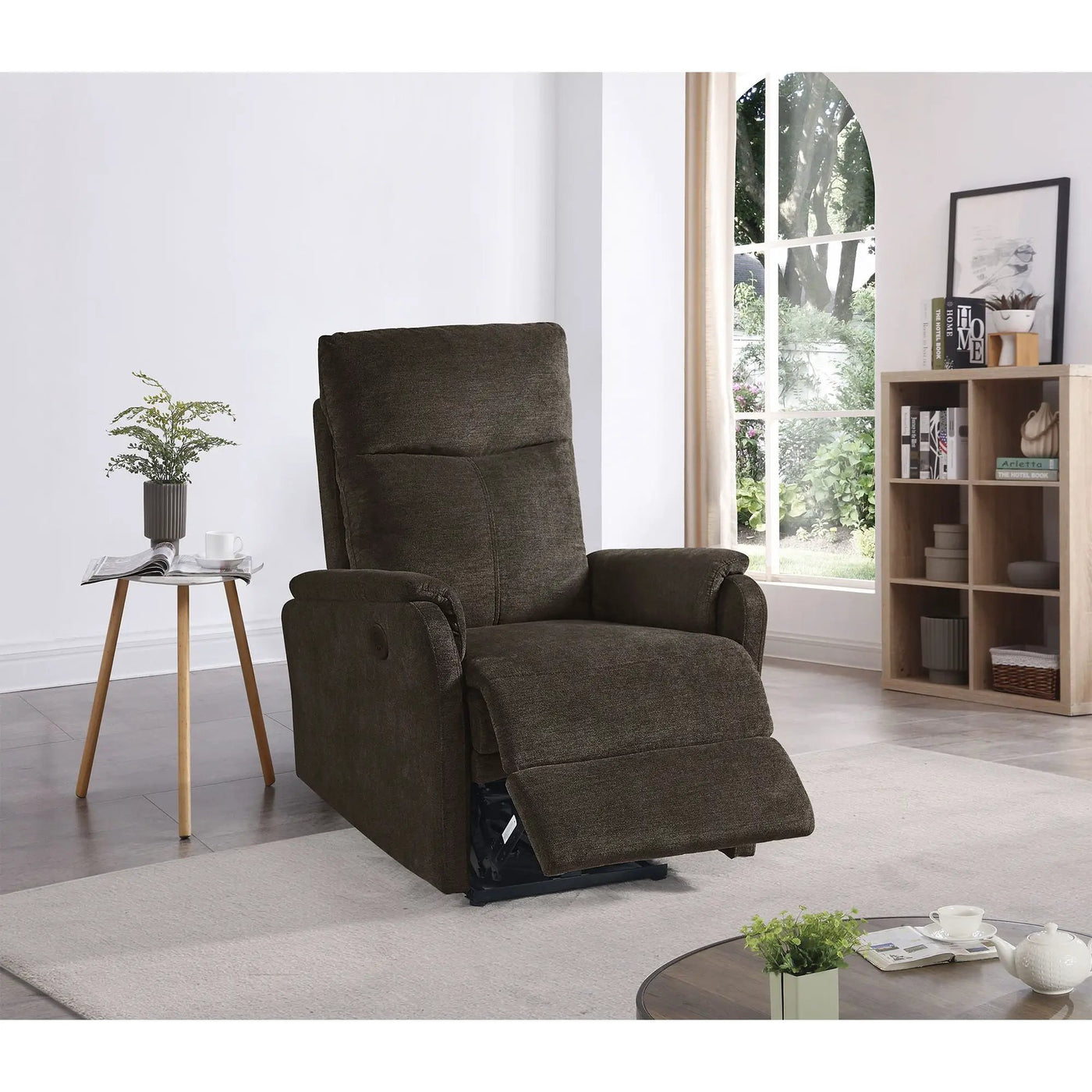 Recliner Chair With Power Function Easy Control Big Stocks, Recliner Single Chair For Living Room, Bed Room by Unique Piece Furniture
