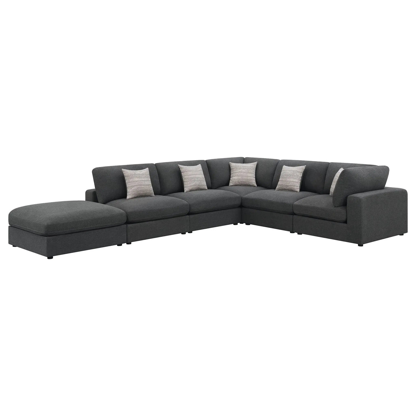 Rhette - Upholstered Sectional by HouseOfZazla