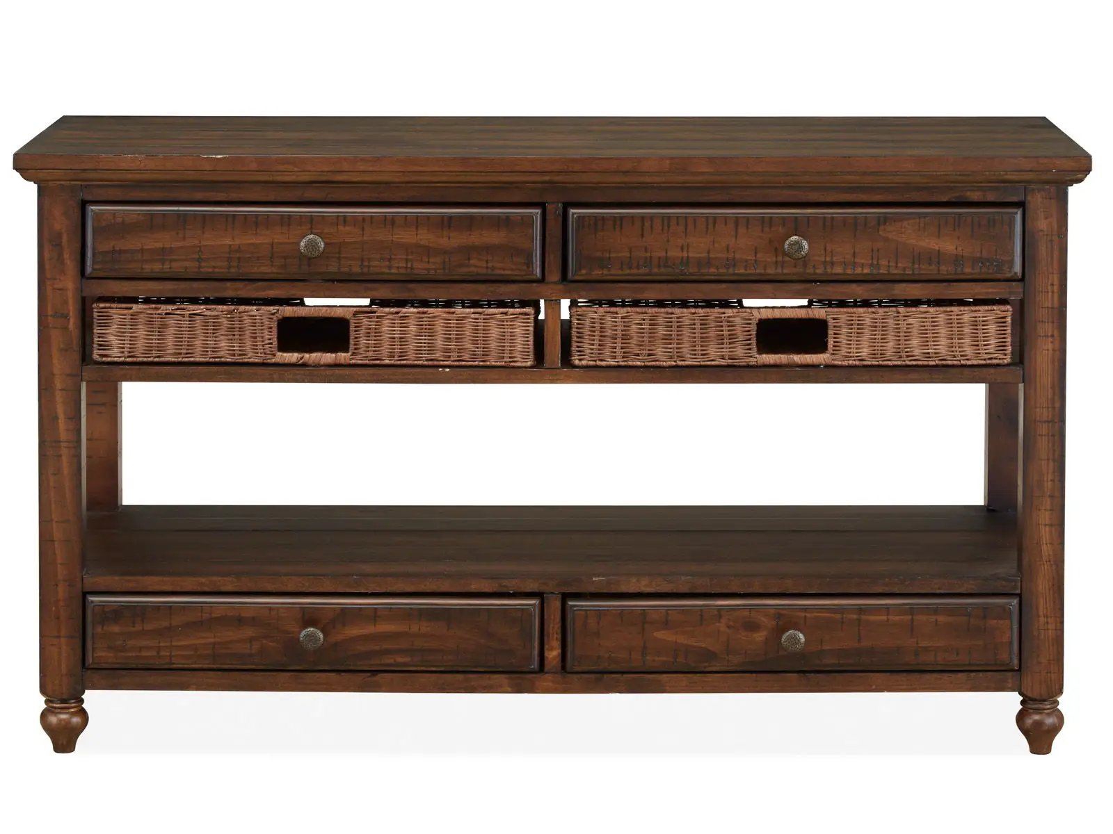 Cottage Lane - Wood Sofa Table - Coffee by Unique Piece Furniture