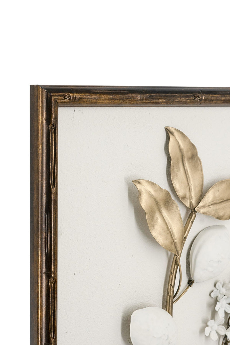 Set of 2 Distressed Brown Frame Decorative Accessories by HouseOfZazla
