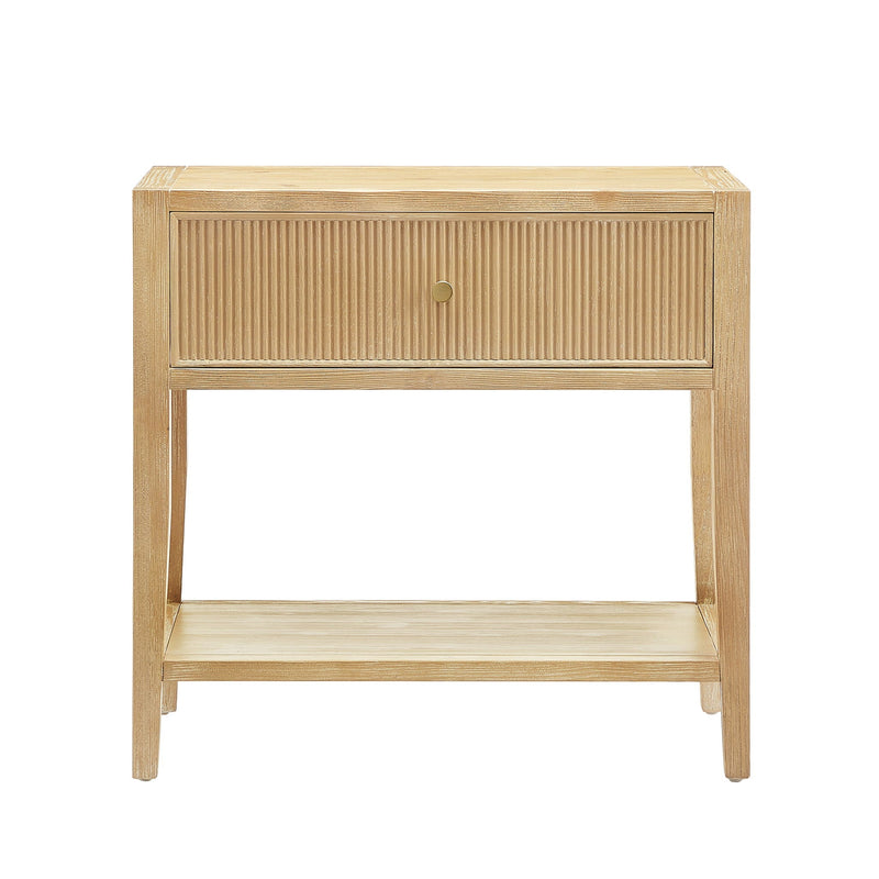 Finley - 1 Drawer Storage Nightstand by HouseOfZazla