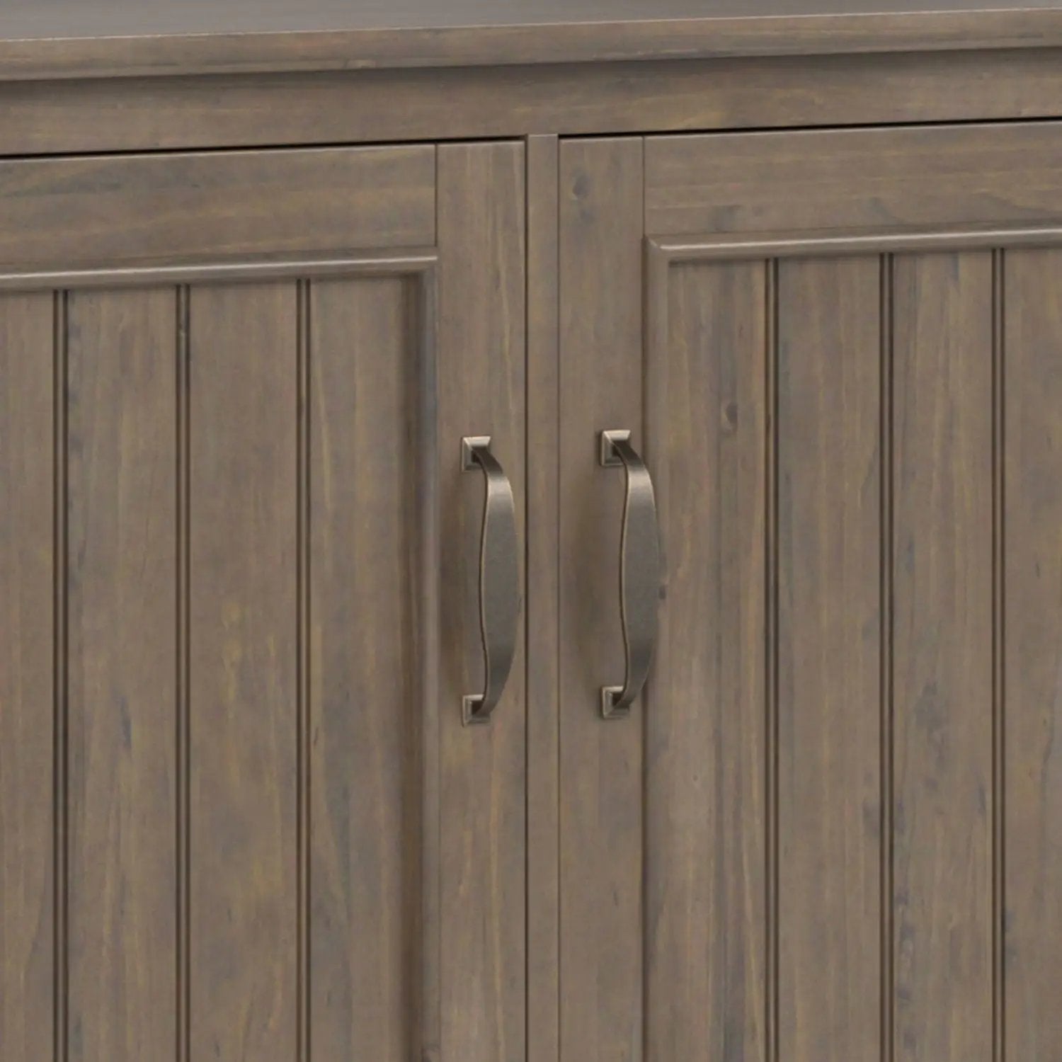 Lev - Wide Storage Cabinet - Smoky Brown by Unique Piece Furniture