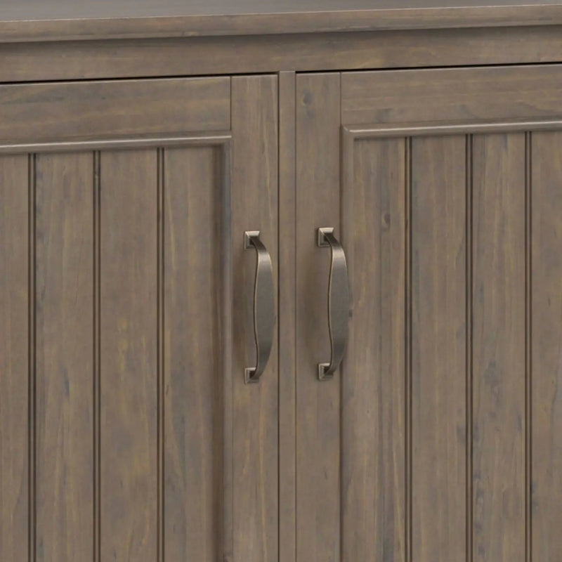 Lev - Wide Storage Cabinet - Smoky Brown by Unique Piece Furniture