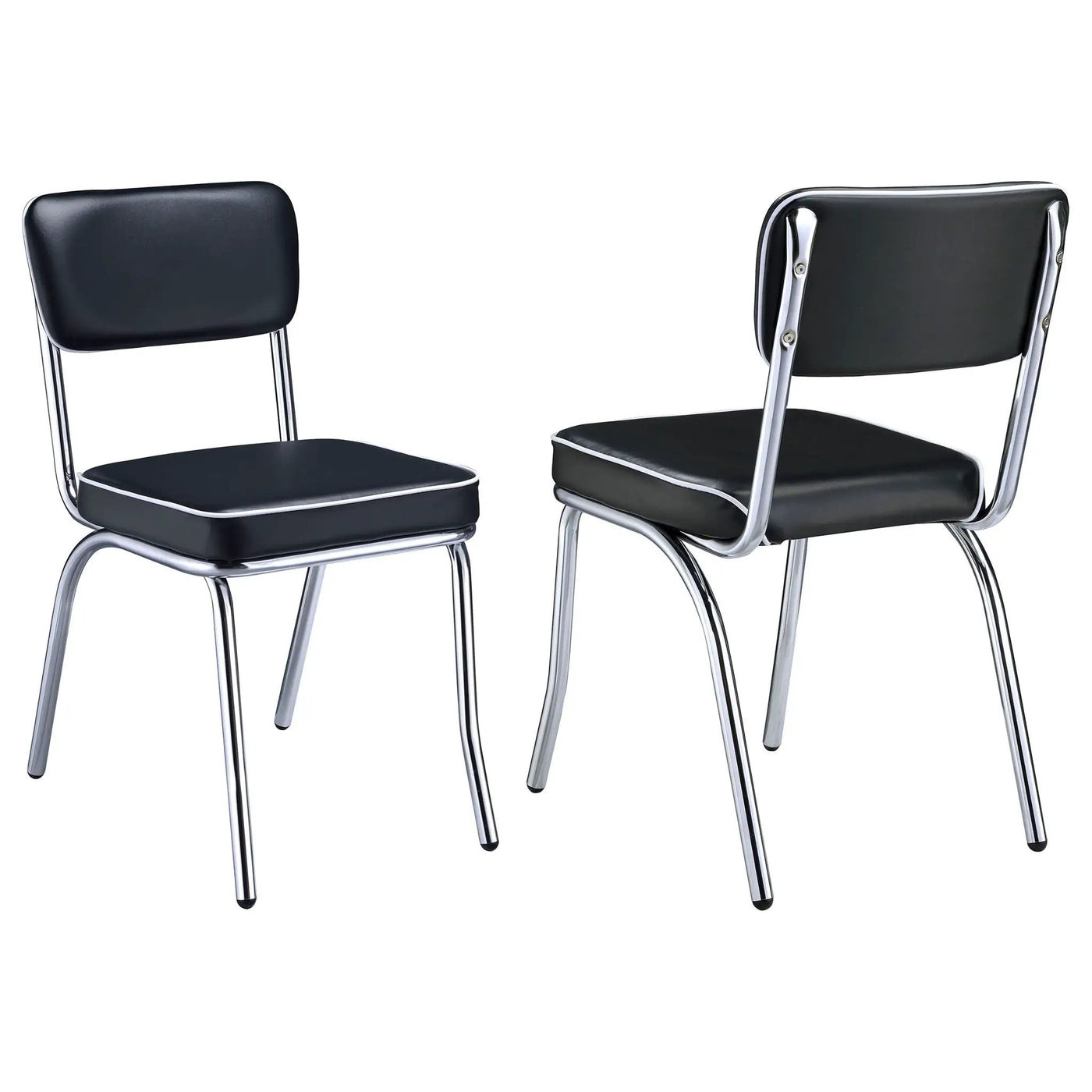 Open Back Upholstered Side Chairs (Set of 2) by HouseOfZazla