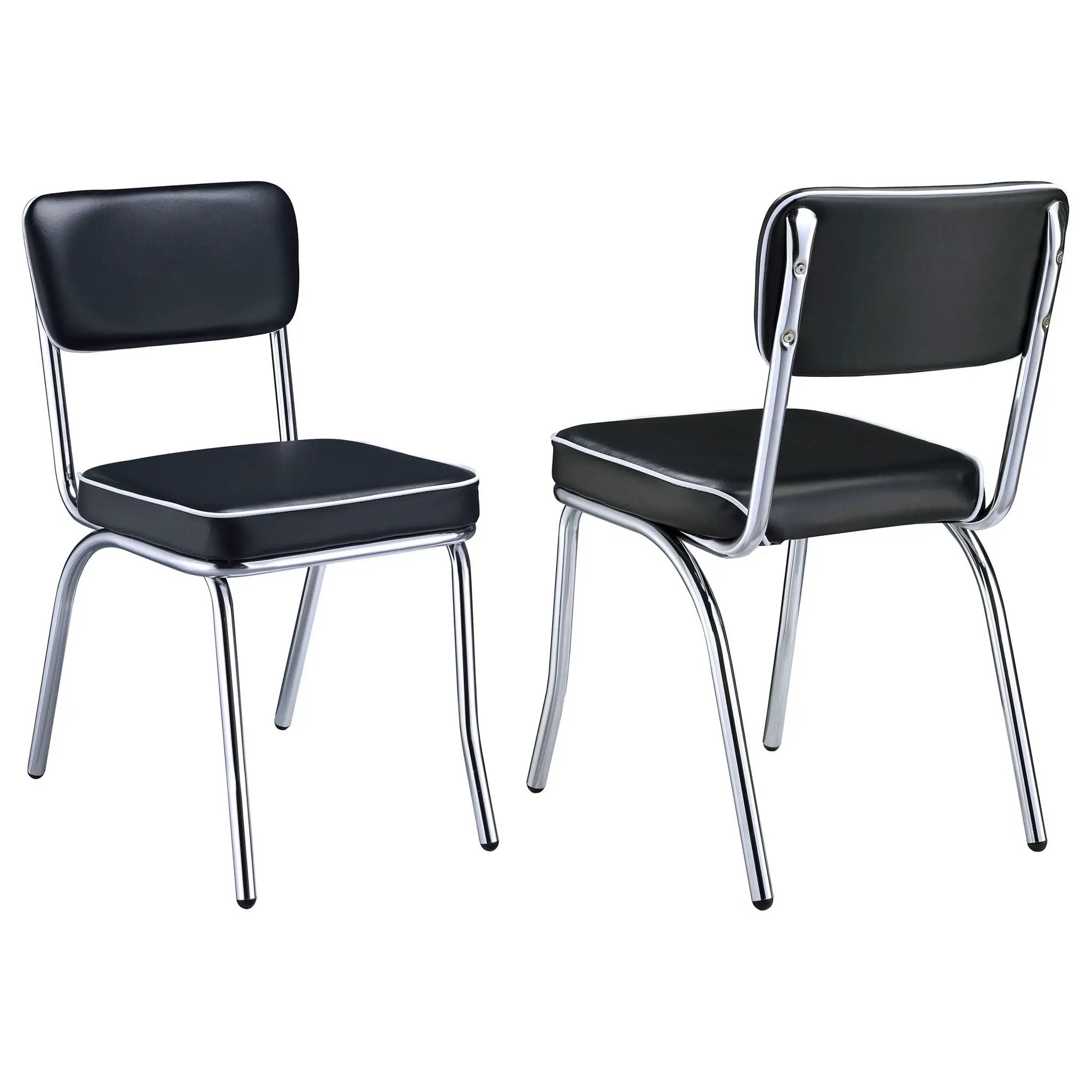Open Back Upholstered Side Chairs (Set of 2) by HouseOfZazla