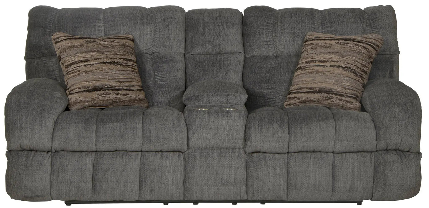 Ashland - Power Lay Flat Reclining Console Loveseat by Unique Piece Furniture