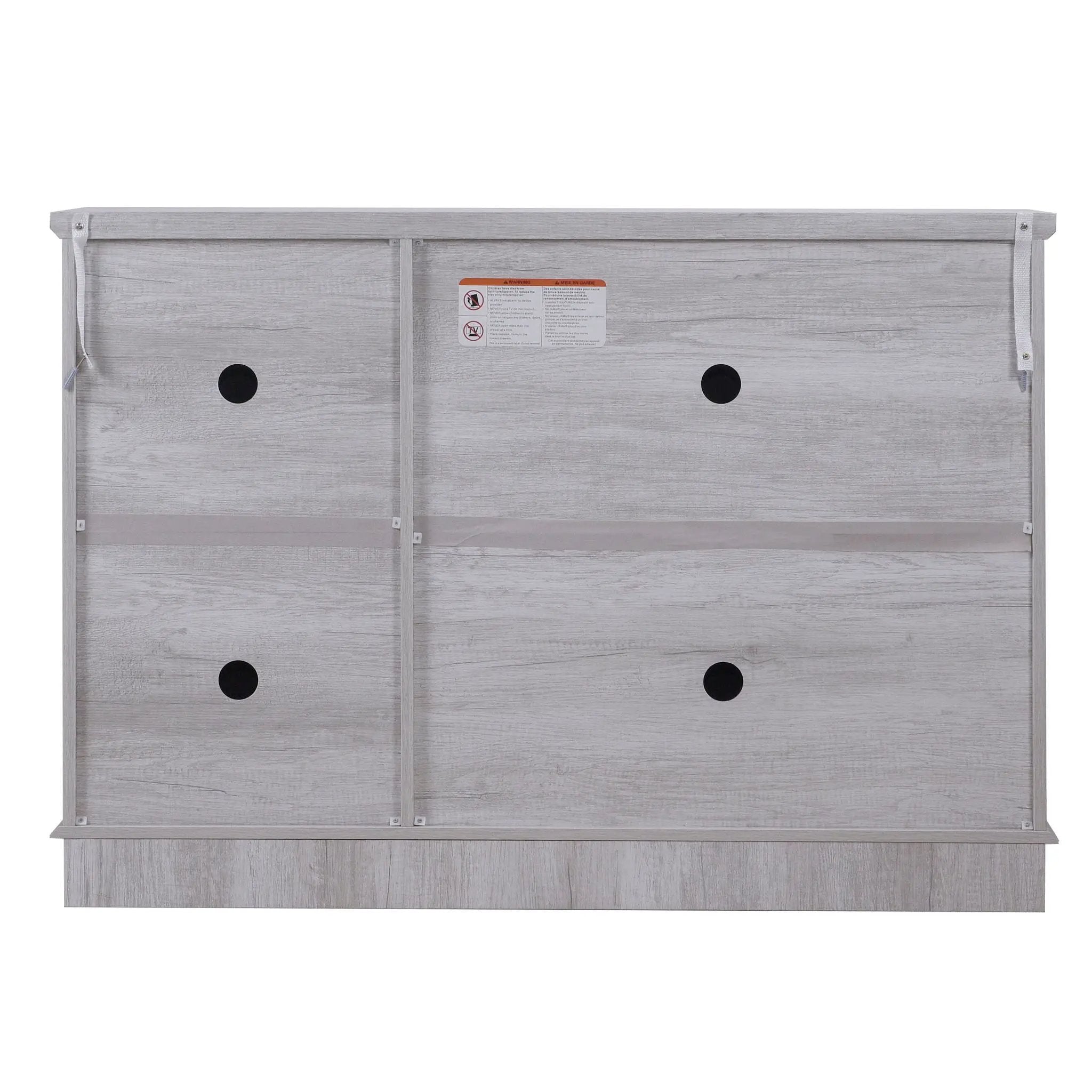 3 Door Mirrored Sideboard Cabinet With Adjustable Shelves