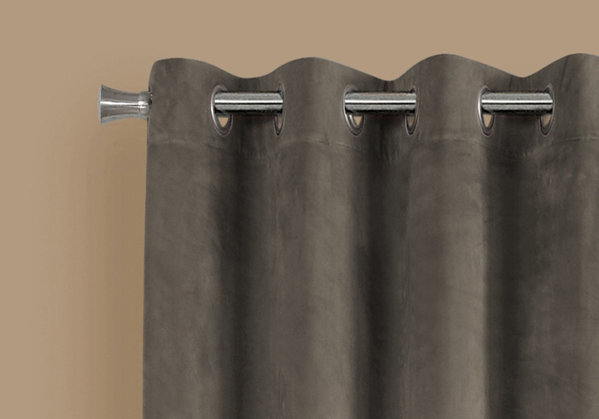 2 Pieces Set Room Darkening Curtain Panels with Grommet - Contemporary Style, photo 30 of 40