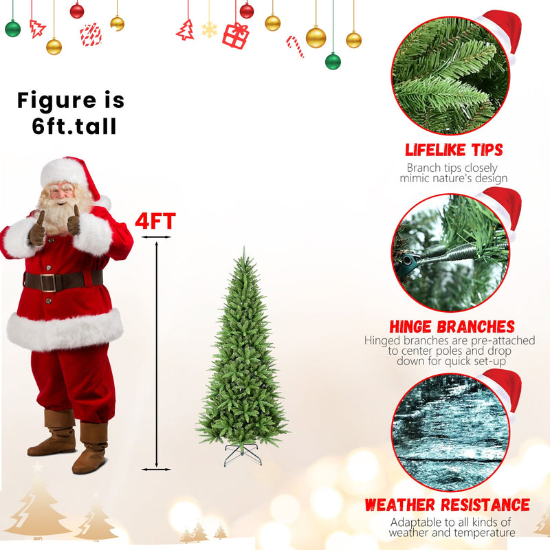 6FT Slim Christmas Tree, photo 8 of 10