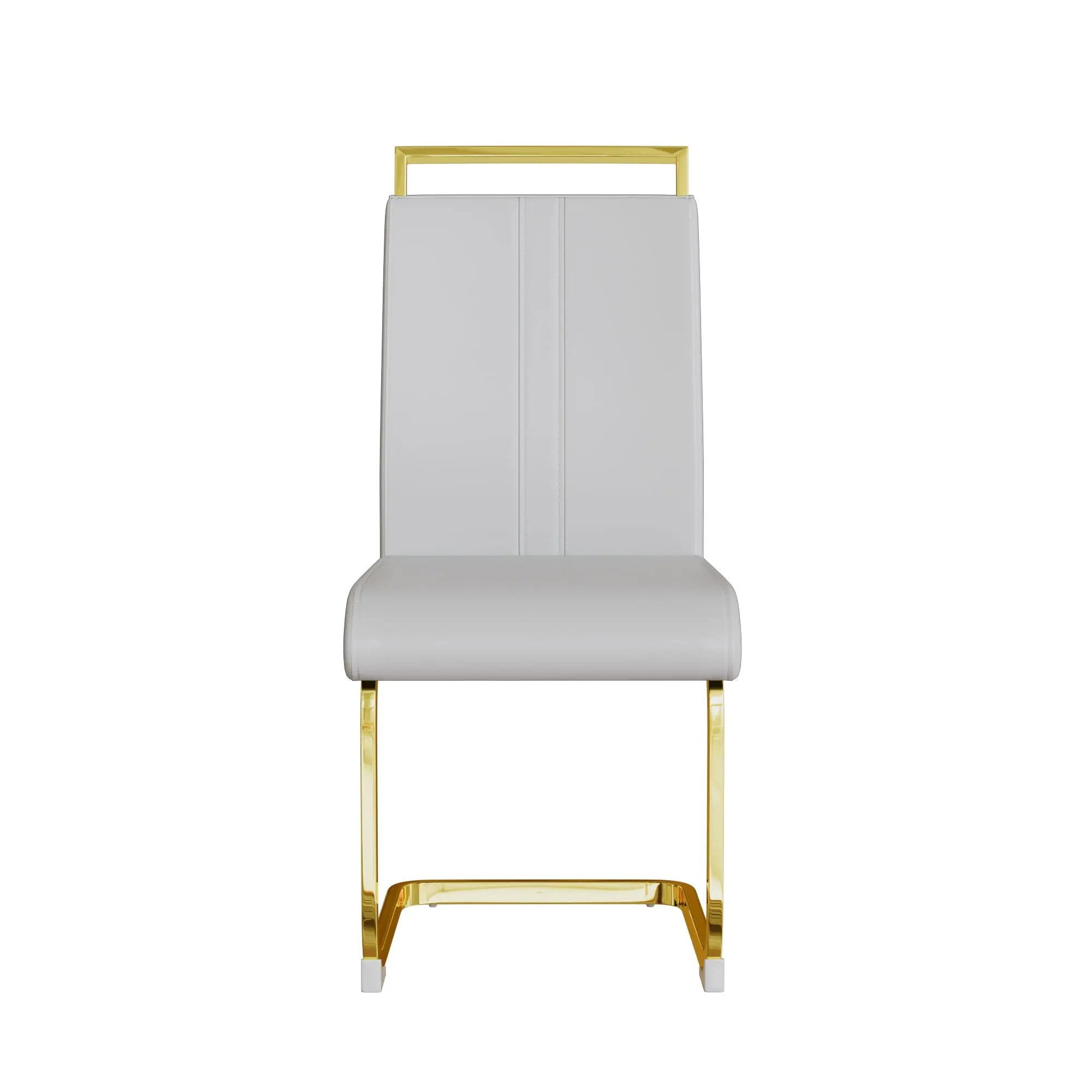 Side Dining Room Chair, Padded Seat High Back