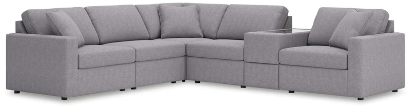 Modmax - Sectional - Granite by Unique Piece Furniture