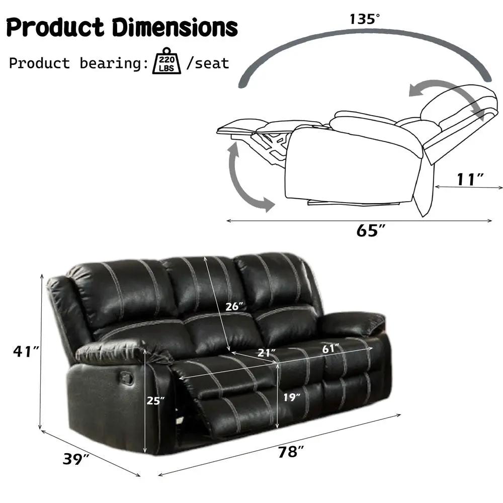 Zuriel - Motion Sofa by Unique Piece Furniture