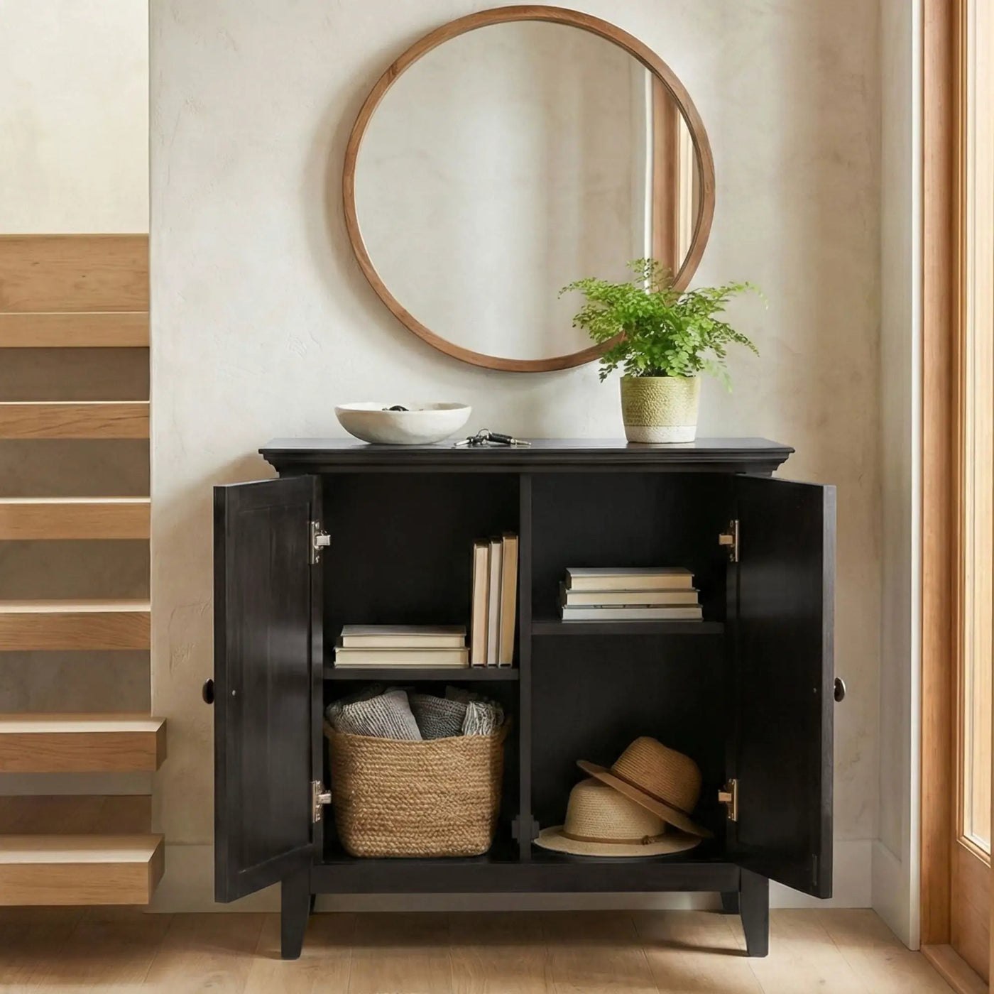 Amherst - Handcrafted Low Storage Cabinet by HouseOfZazla