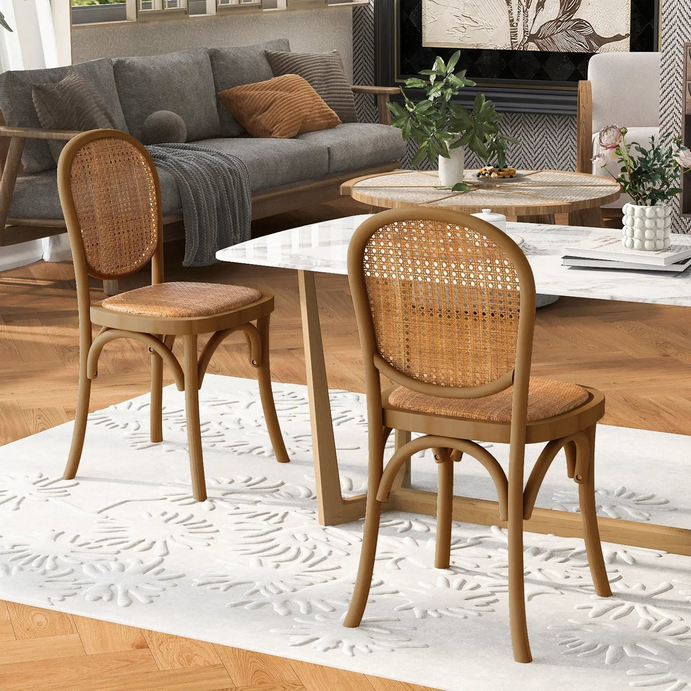 Vintage Style Dining Chairs (Set of 2) by HouseOfZazla