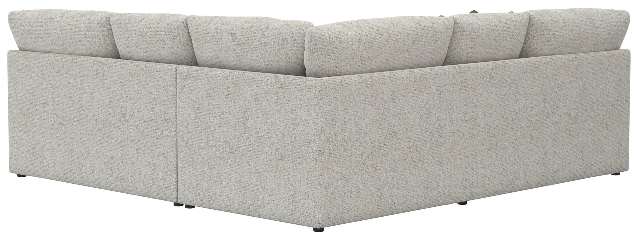 Tori - Sectional With Comfort Coil Seating, Cocktail Ottoman And Accent Pillows Included by Unique Piece Furniture