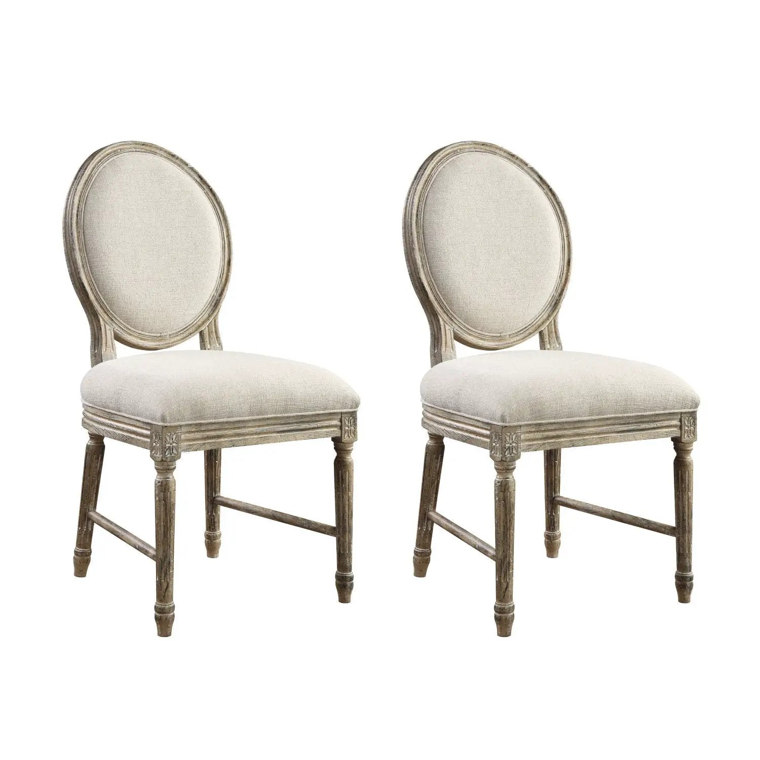 Upholstered Dining Chairs (Set of 2) - Brown by Unique Piece Furniture