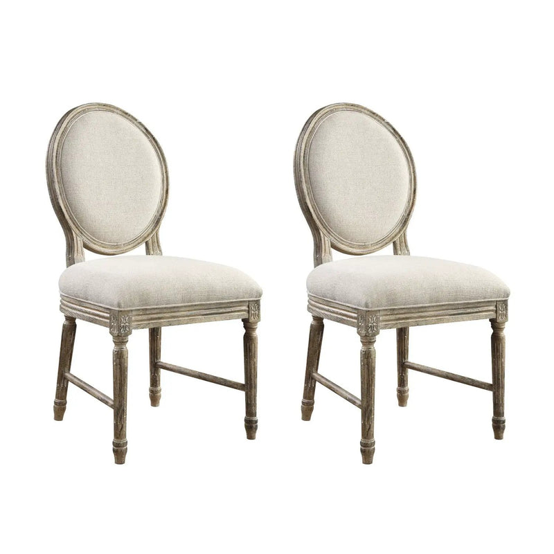 Upholstered Dining Chairs (Set of 2) - Brown by Unique Piece Furniture