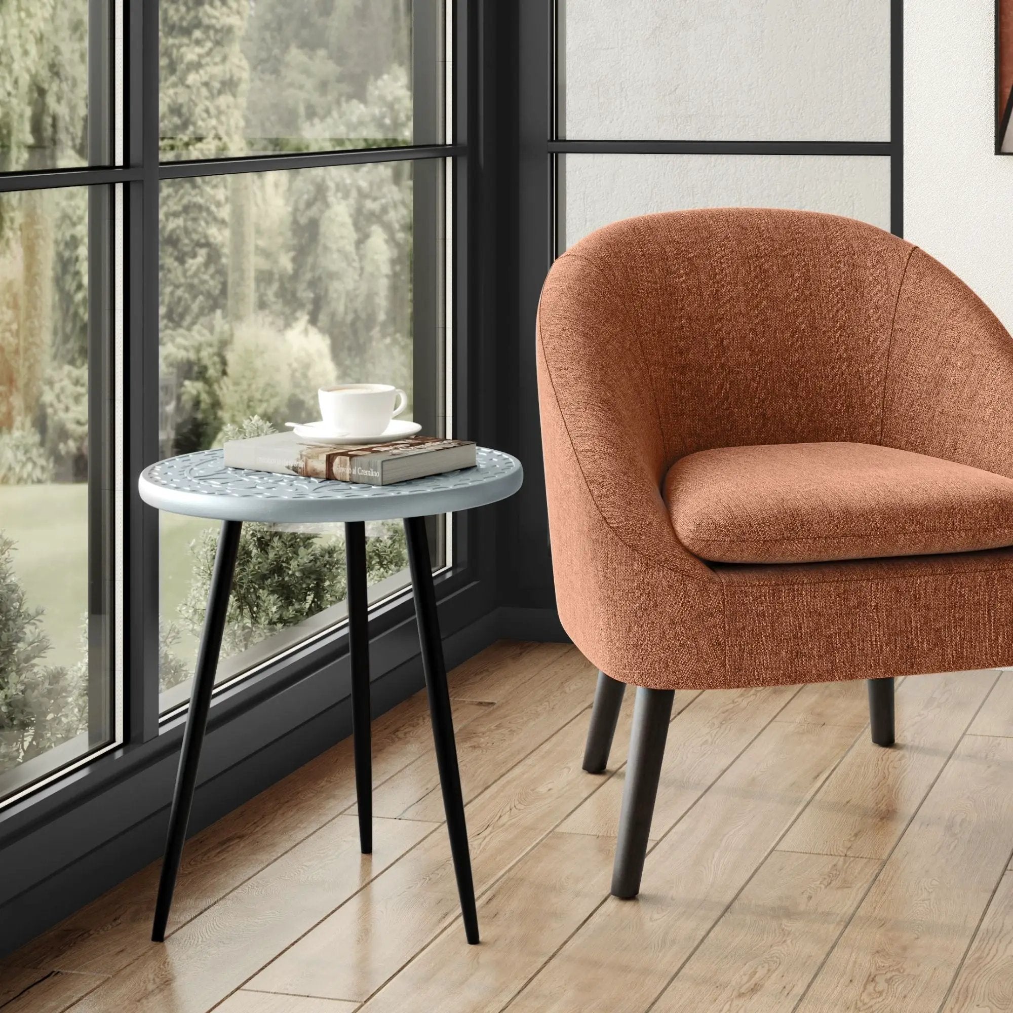 Sherbourne - Side Table - Gray by Unique Piece Furniture