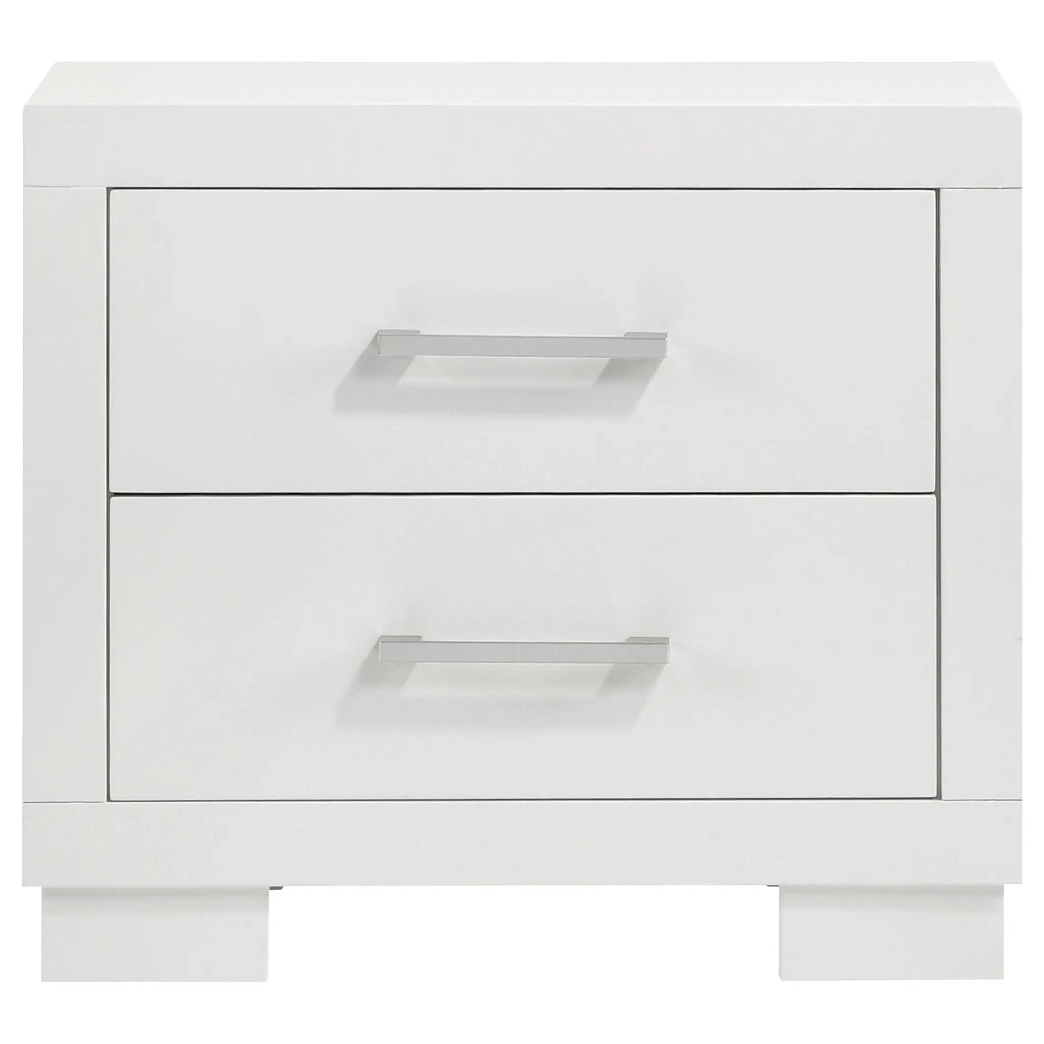 Jessica 2-drawer Nightstand Snow White by Unique Piece Furniture