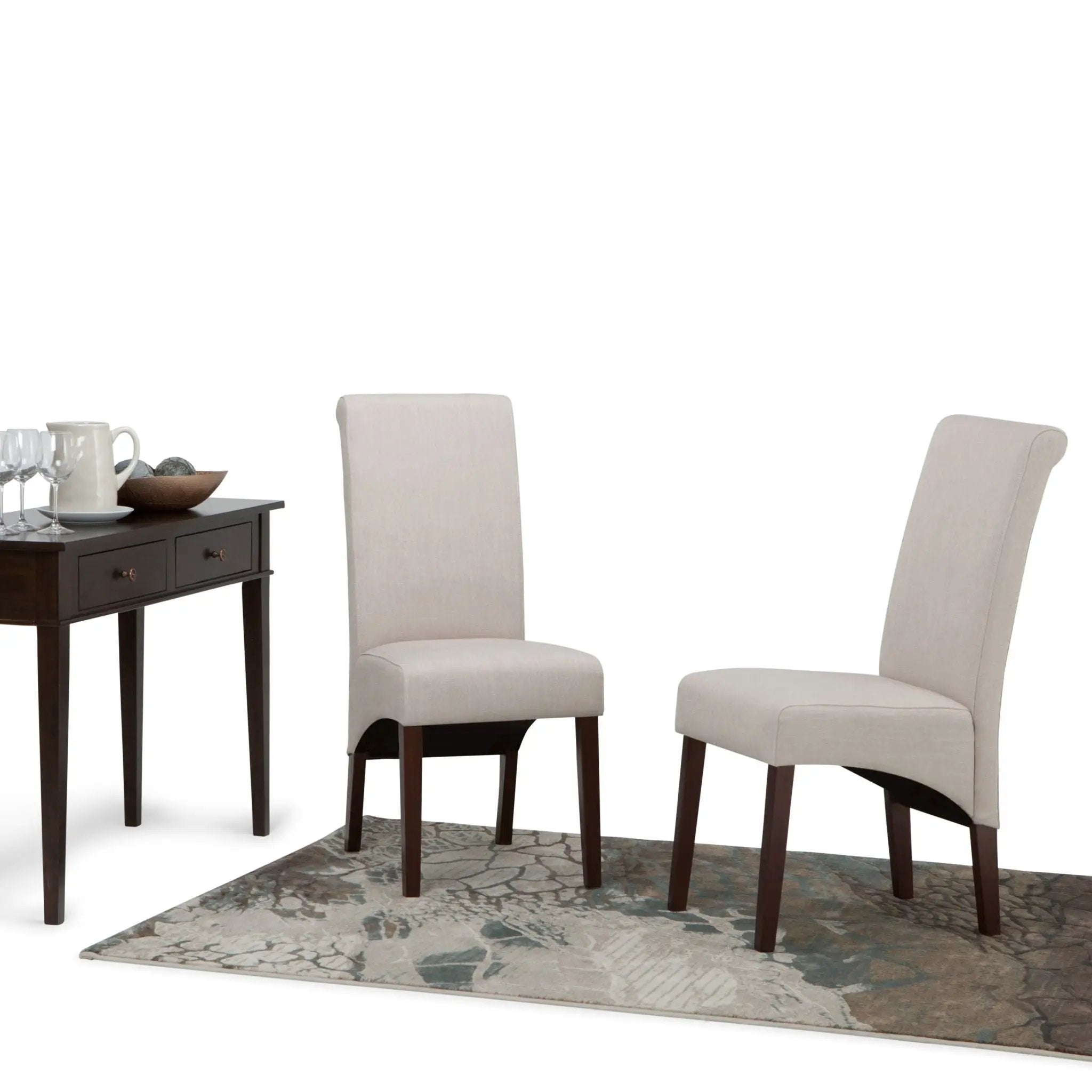 Avalon - Deluxe Parson, Dining Chair (Set of 2) by HouseOfZazla