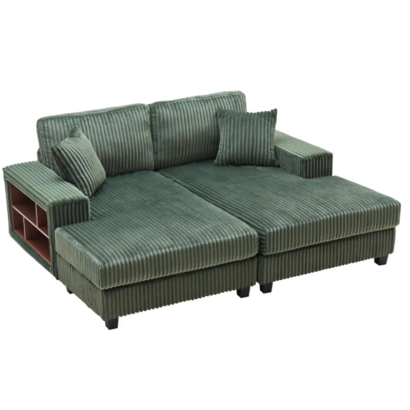 Convertible Sectional Sofa, Sleeper Oversized Living Room Lounge by Unique Piece Furniture