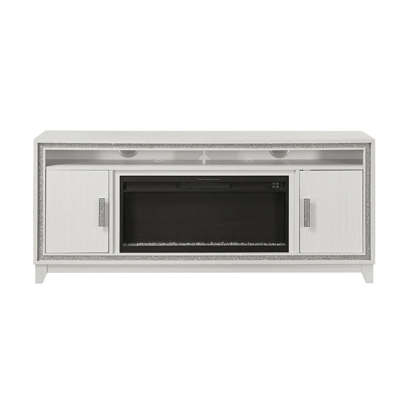 Almera - Fireplace With Adjustable Temperature And LED Options by Unique Piece Furniture