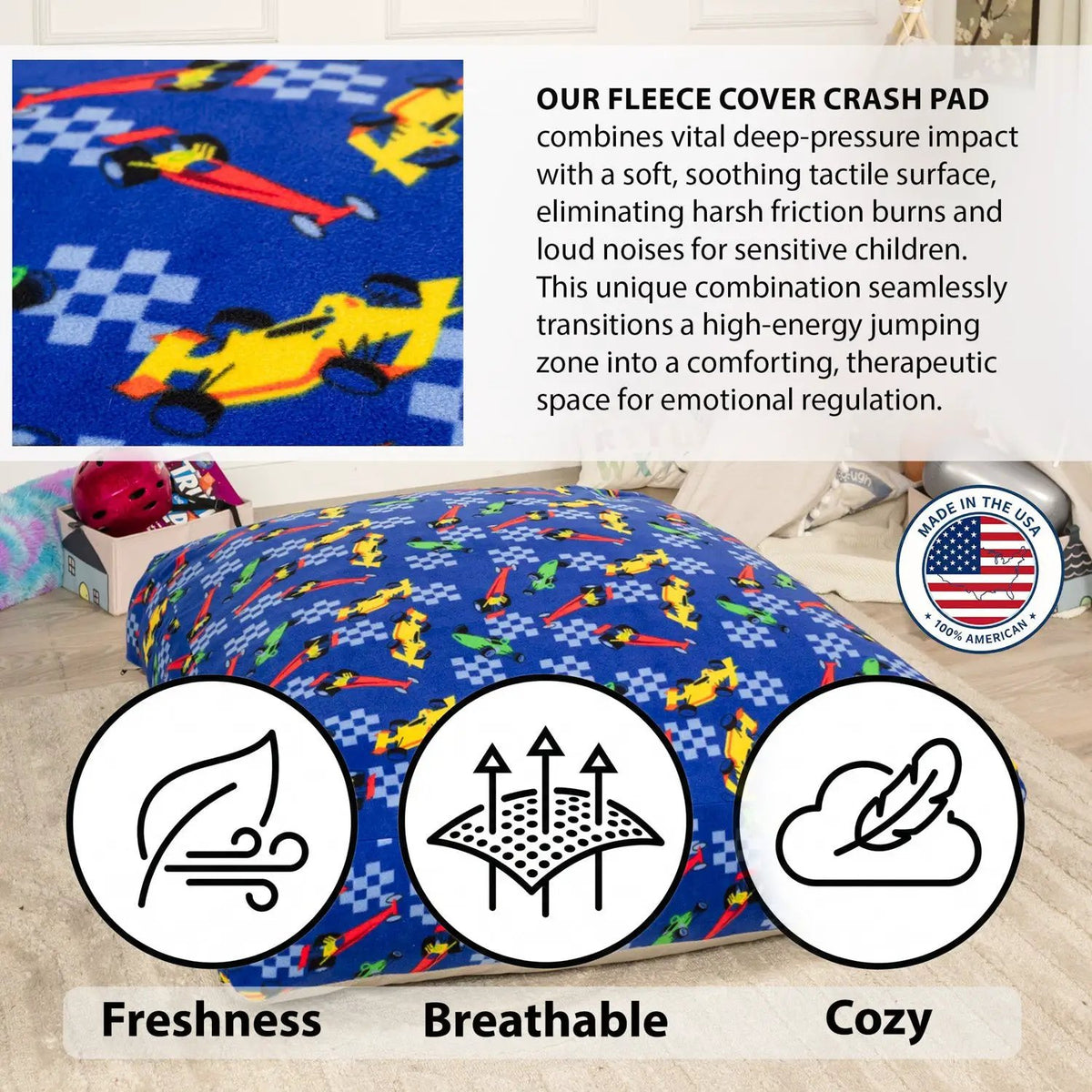 Sensory Crash Pad for Kids & Adults by HouseOfZazla