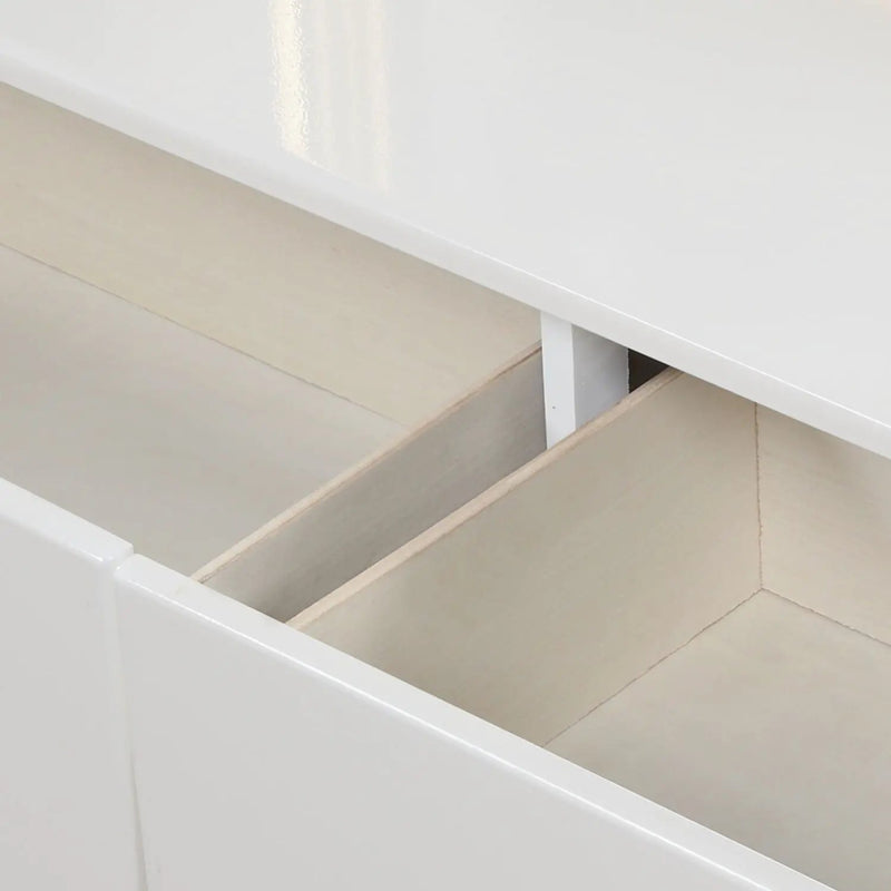 Obsession - 6 Drawer Dresser - White by HouseOfZazla
