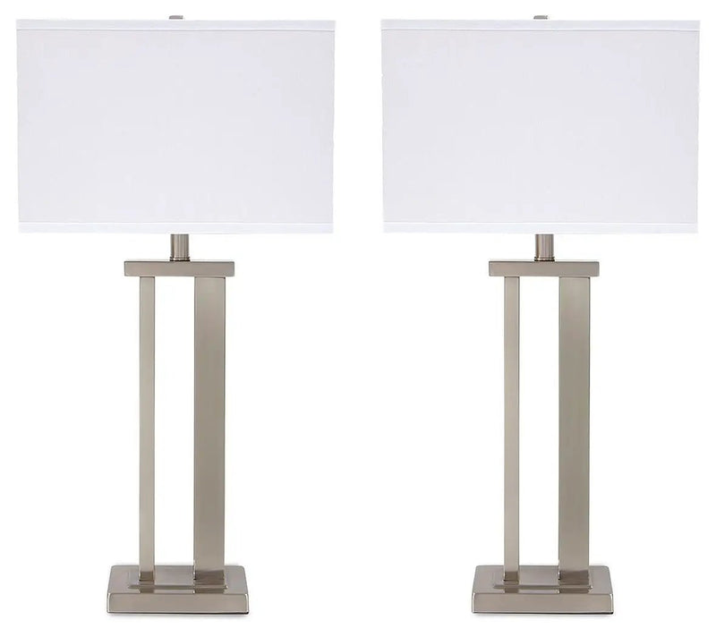 Aniela - Metal Table Lamp Set by Unique Piece Furniture