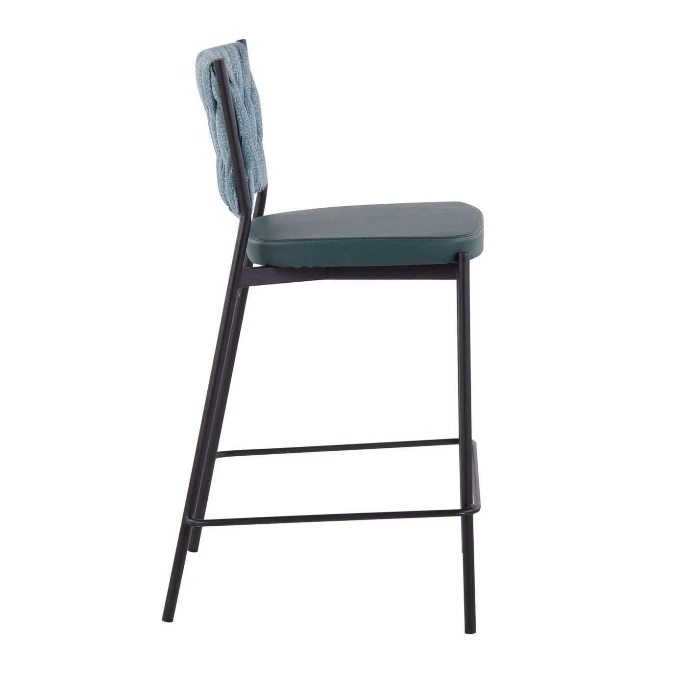 Tania - Braided Contemporary Counter Stool (Set of 2) by HouseOfZazla