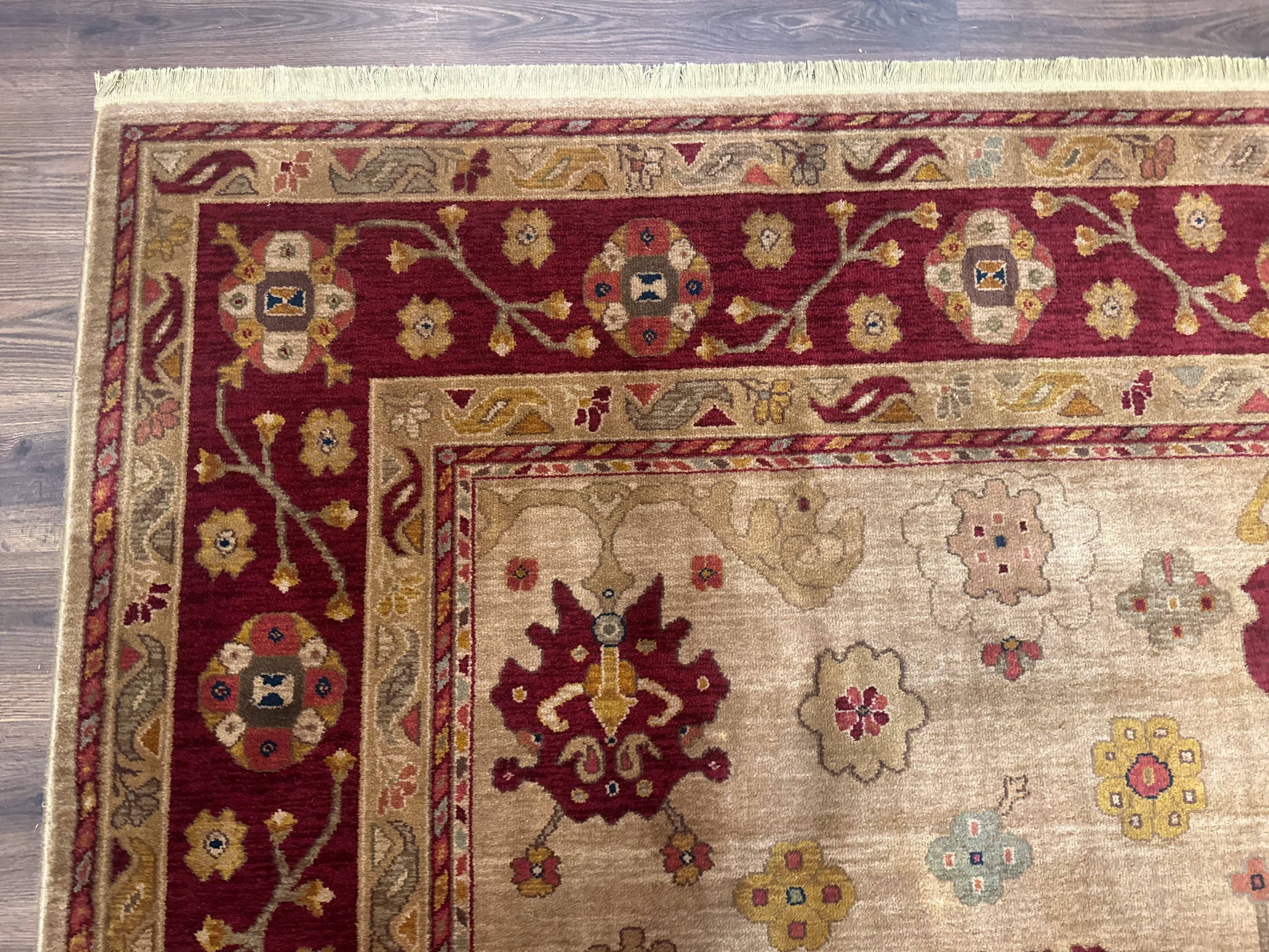 Karastan Rug 10x14, Antique Legends Oushak 2200-203, Vintage, Wool Pile by Jewel Rugs