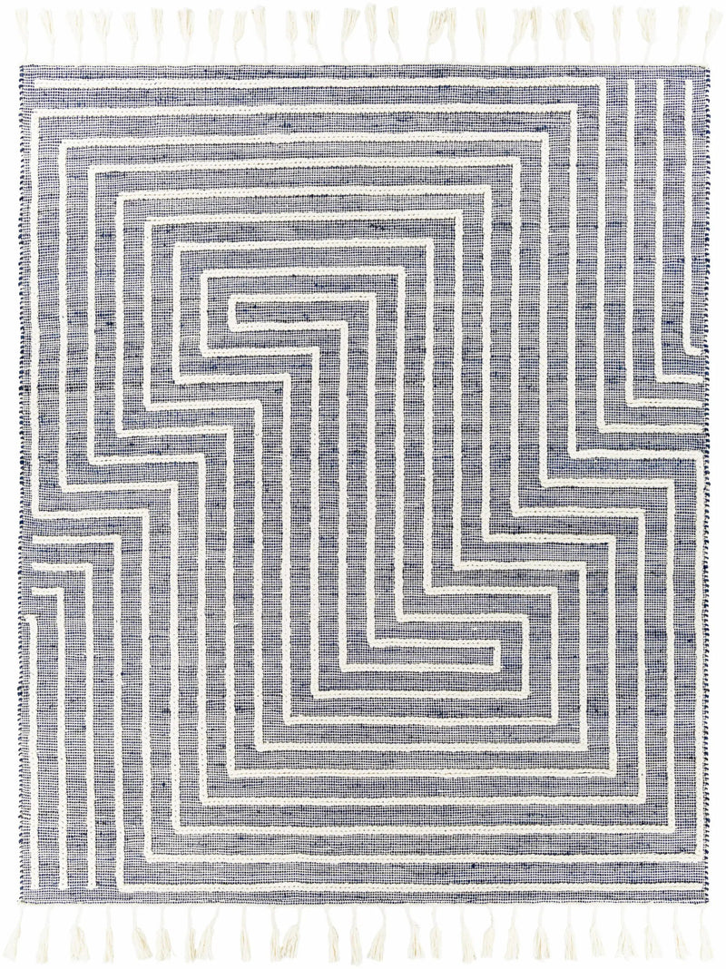 Aditya Tasseled Jute&Wool Carpet - Clearance by Boutique Rugs