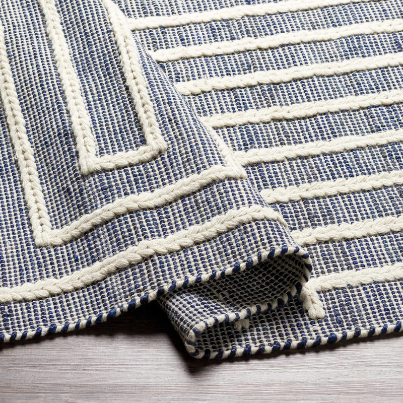 Aditya Tasseled Jute&Wool Carpet - Clearance by Boutique Rugs