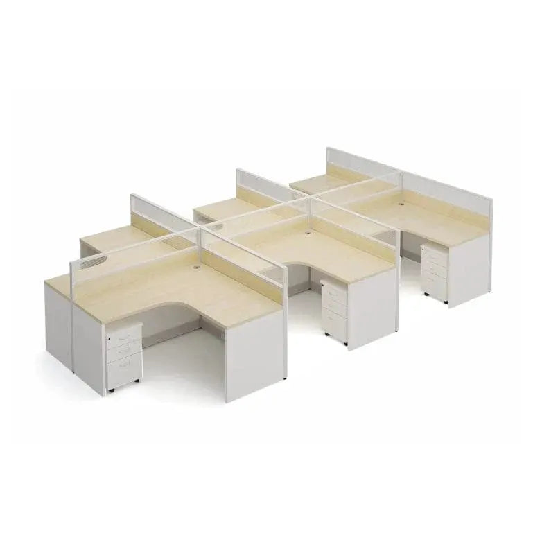 Solven · L-Shaped Cubicle Workstation by Arc Grove