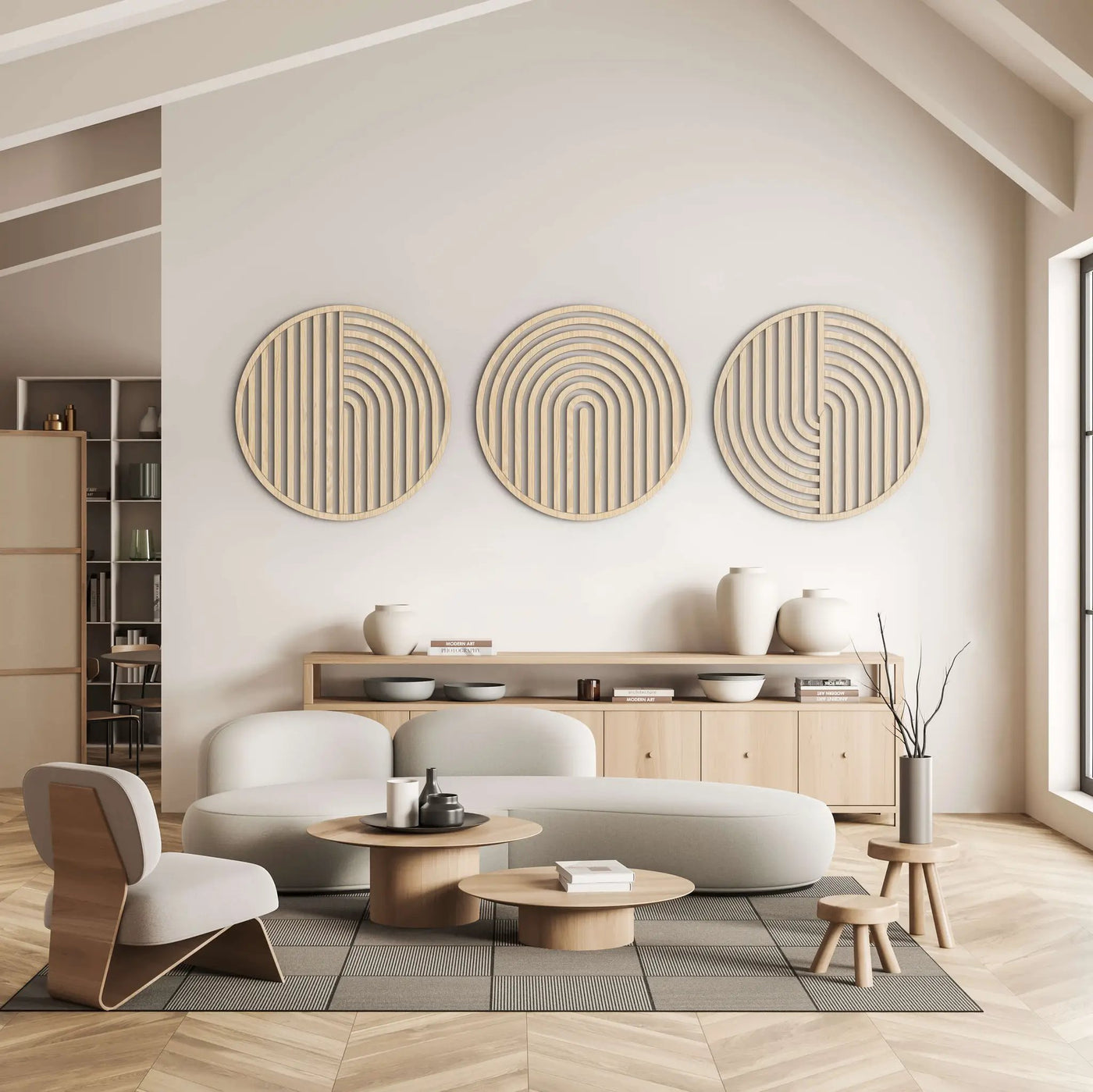 Geometric TrioSet 02 - wall decor by VARBROS