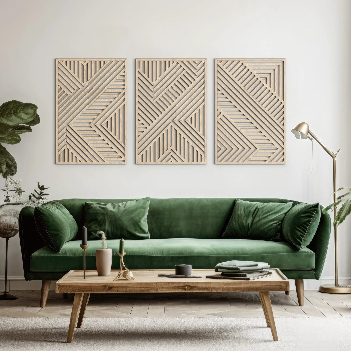 Geometric TrioSet 01 - wall decor by VARBROS