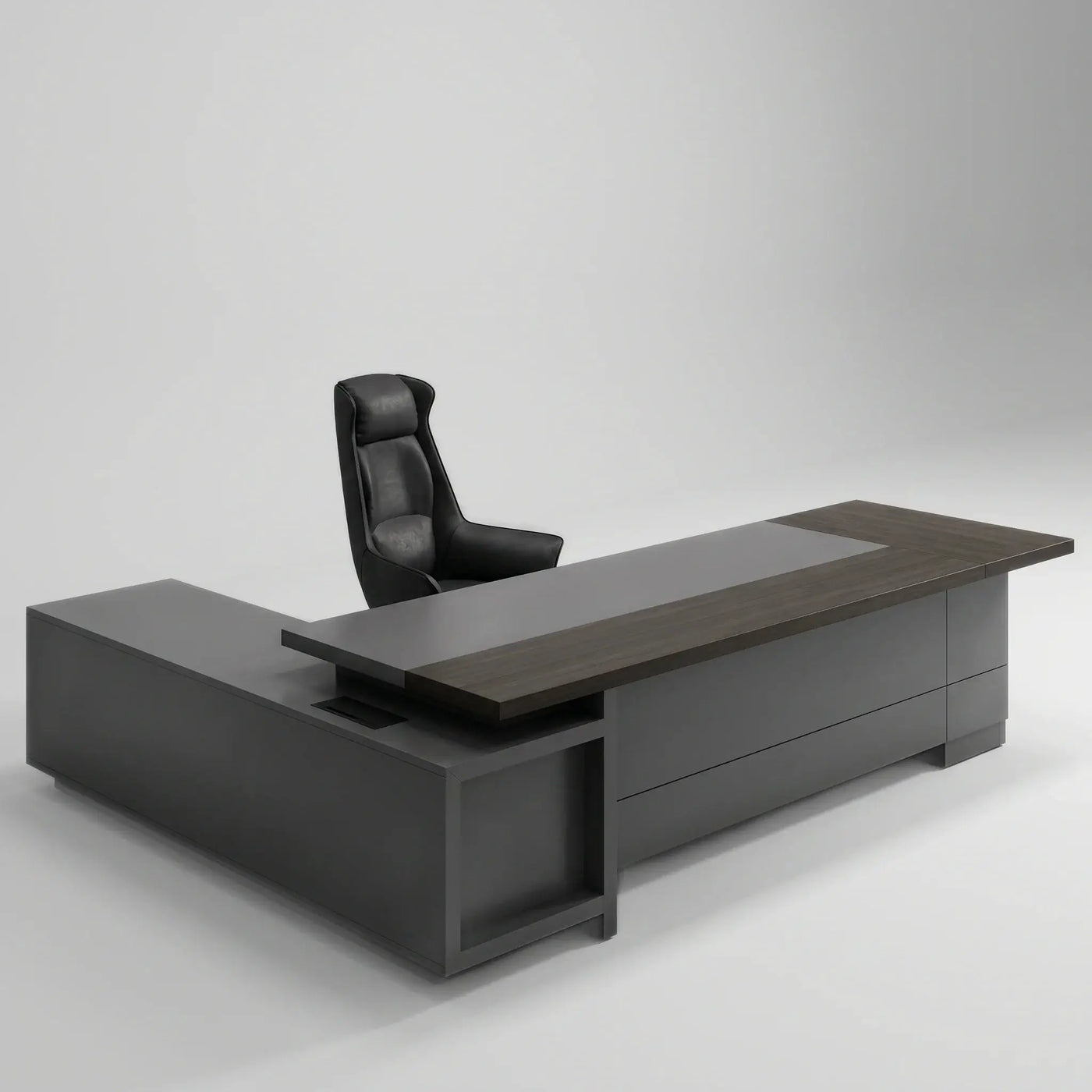 Carwin · Modern L-Shaped Executive Desk by Arc Grove