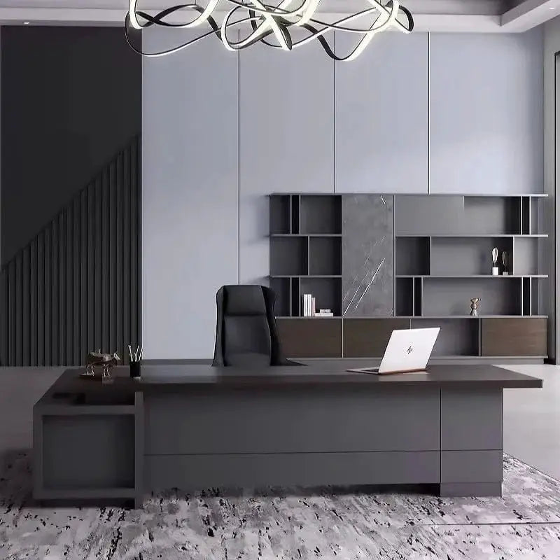 Carwin · Modern L-Shaped Executive Desk by Arc Grove