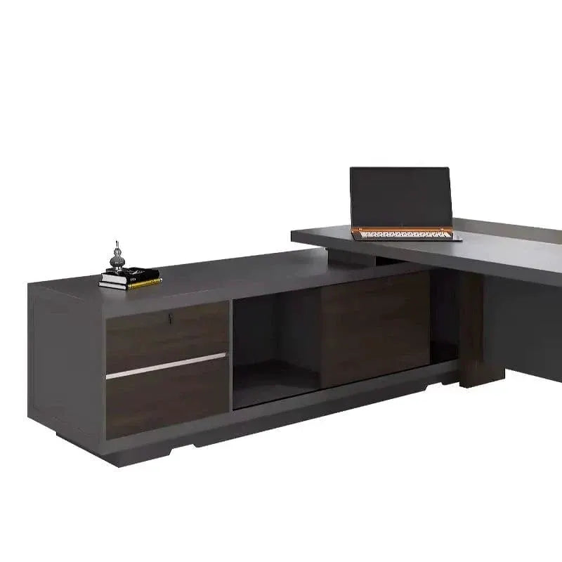 Carwin · Modern L-Shaped Executive Desk by Arc Grove