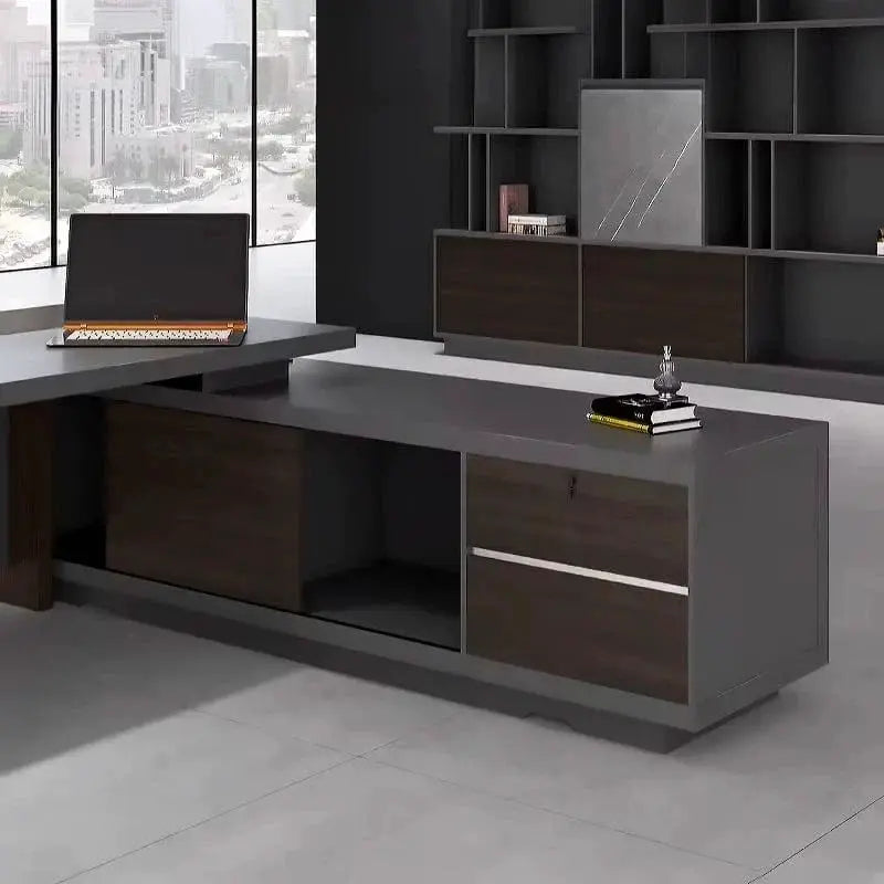Carwin · Modern L-Shaped Executive Desk by Arc Grove